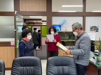 청주 봉명2송정동, 제1통 통장 위촉장 수여