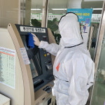 청주 강서2동 행정복지센터, 코로나19 확산방지 방역 실시
