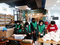 청주 내수읍 저곡리, 설 명절 맞이 주민나눔행사 실시