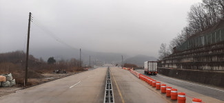 괴산~음성 국도 37호선, 설 명절 기간 임시개통