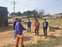 청주 남이면, 팔봉1리경로당 신축 순항