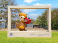 농산물 통합브랜드 충주씨, 지역명소 마스코트로 등장