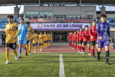 2021 한국여자축구 WK리그 보은상무 홈 개막 성료
