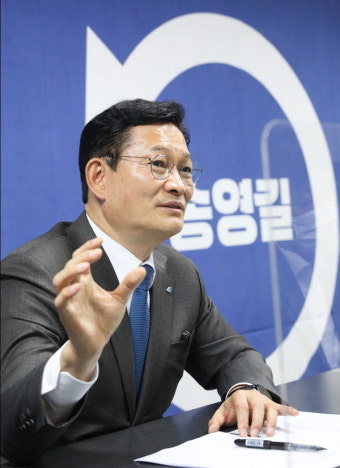 여당 대표 후보 송영길 