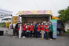 충격공작소, 성거읍행정복지센터 뜰로 출동