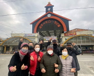 금산금빛시장 상인회, 1년간 폐지 모아 온정 실천