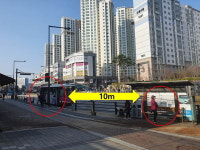 버스 못타는 세종 버스정류장… 잘못된 도시계획 설계로 입구 막혀