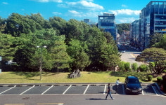 귀빈차 1대 위해 주차장 10면 비운 청주지방법원