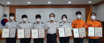 음성소방서, 28일 하트·브레인 세이버 인증서 수여식