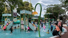 공주시 금학생태공원, 곰나루 물놀이장 여름철 명소로 인기