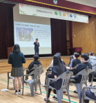 윤건영 충북교육감, 서현중 특강