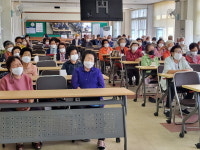 대한노인회 세도대학, 정우성 조합장 초청 강연 개회