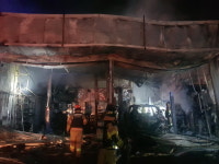 충주 카센터에서 화재  1억6천 만원 피해