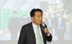 김영환 충북지사, 괴산군 방문 도정 운영방향 설명