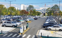 아산시청 부설 주차장 이용객 불만… 왜?