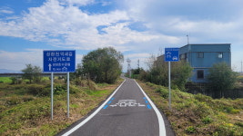 천안시, 성환천 억새길 자전거도로 완료