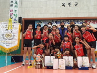 남천초 배구부, 5년여만에 전국배구대회 우승