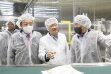 김학도 중진공 이사장, 제천 풀잎라인 방문