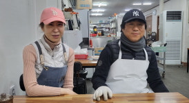 청주 북부시장 맛집 - 잡내 없는 깨끗한 맛 오누이순대