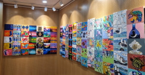 공주기적의도서관, 지역 예술작품 연중 전시