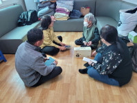 공주시 이인면 화재 피해가구 성금 전달