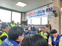 따뜻한 손길 봉사단, 천안시 쌍용1동 경로당에 따뜻한 한 끼 제공