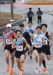 [제34회 충북도지사차지역전마라톤] 오르막길 오르는 선수들
