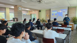 옥천경찰서, 청소년 마약 등 범죄예방교육 실시