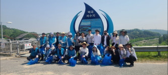 농어촌공사 진천지사, 백곡저수지 내고향 물 살리기 운동