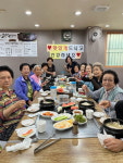 용암2동 먹자골목 상인회, 용암경로당 회원 20명에 삼계탕 제공