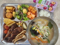 새너울중학교 급식 행복한 삼시세끼 호응