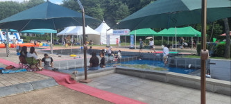 괴산 성불산 산림휴양단지 야외물놀이장·수옥정 물놀이장 본격 운영