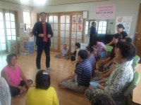 북이면 , 폭염대비해 무더위 쉼터 점검 실시