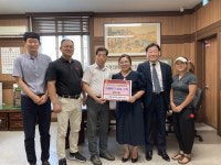 청주산단 도담어린이집, 봉명2송정동에 수해복구 성금 기탁