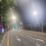 상당구, 용담로 노후가로등 LED 교체