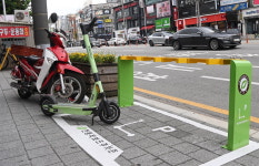 청주 전동킥보드 주차존 무용지물