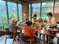 공주시 반포면, 독거 어르신 사랑의 점심 봉사