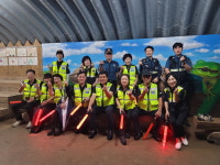 범죄 예방·지역사회 돌봄 자원봉사자 - ① 수곡2·산남 자율방범대