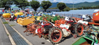 보은군농업기술센터, 불용농기계 152대 군민 우선 경매