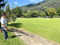 문화공간으로 탈바꿈한 충북 농촌 폐교 - 명돌청소년야영장