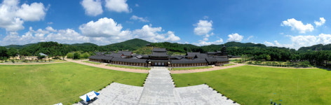 부여군 대백제전 행사장인 백제문화단지 교육·관광 두 마리 토끼 한 번에