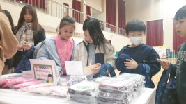 진천 문백초, 나눔과 기부의 문백 꿈별이 마켓