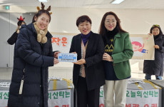 센트럴칸타빌어린이집, 모자보호시설 해오름마을에 기부물품 전달