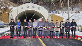 대천-죽정동 간 왕복2차선 개통…2.7km 단축 효과