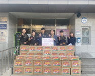 Ktigers 삼성태권도·합기도, 훈훈한 연말 위한 라면 기부