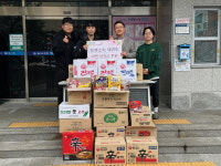 천안 도복소리 태권도, 신안동에 라면 기부
