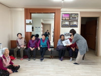 고혜경 신임 청룡동장, 35개소 경로당 순회방문