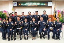 진천소방서 덕산 여성의용소방대장 이·취임식