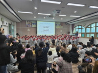 옥천군립 향수어린이집 입학식 개최