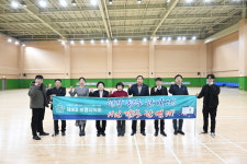 보령시의회, 배드민턴 구장 개관 전 현장 방문 점검